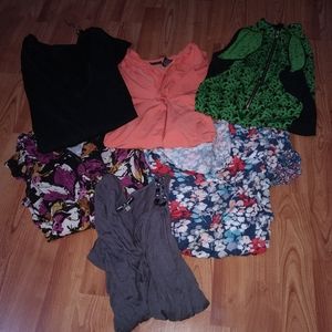 Women's assorted work blouses